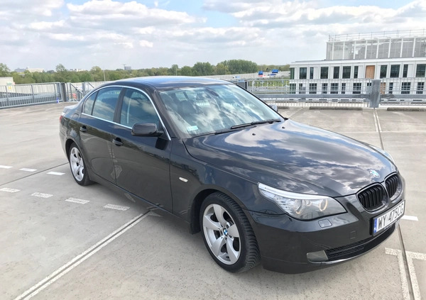 BMW Seria 5 cena 18200 przebieg: 272300, rok produkcji 2008 z Warszawa małe 232